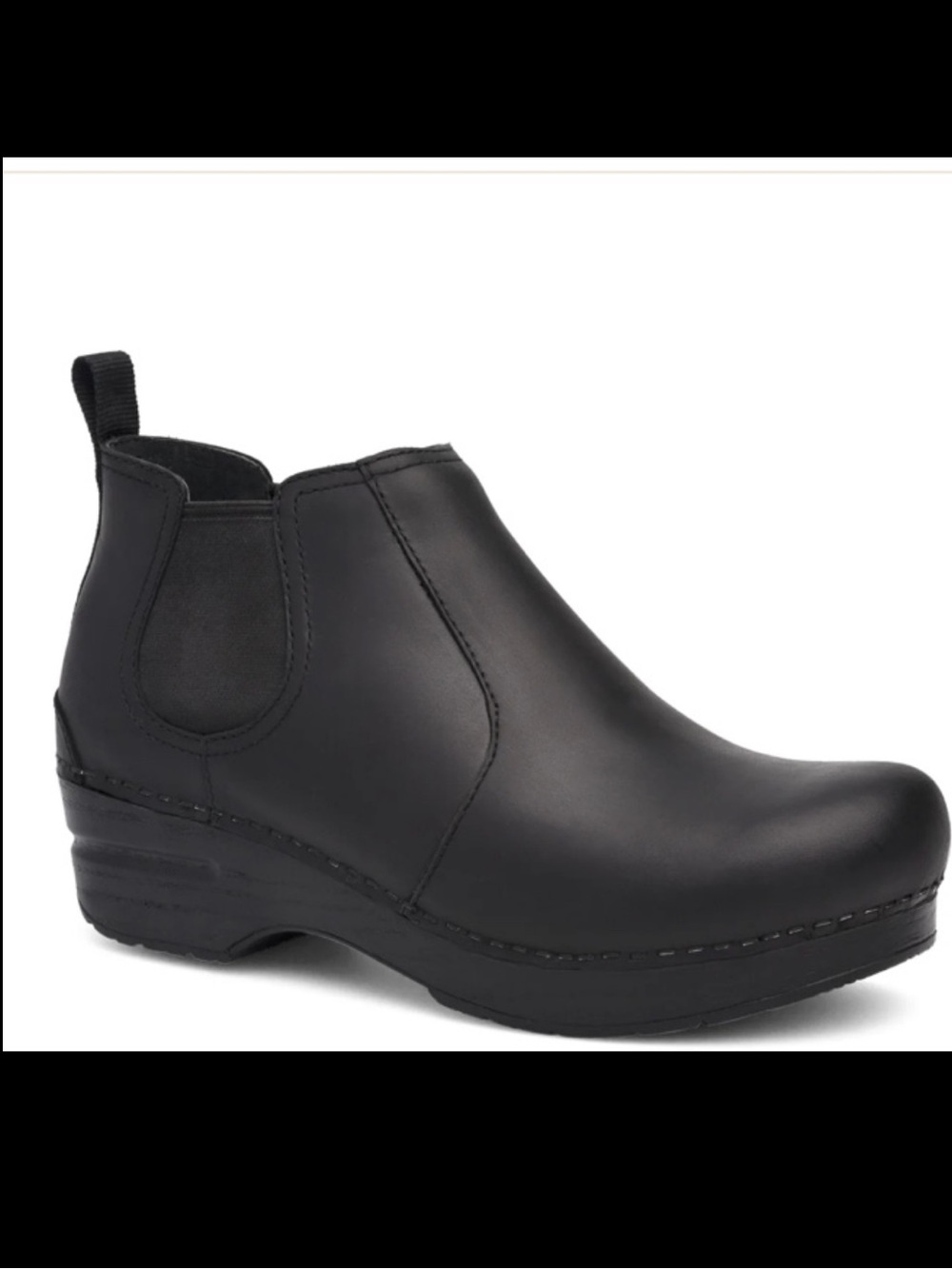 Dansko Frankie 38 Boot Chelsea Black Oiled Leather Women Size US 7.5-8 EU 38 EUC - Picture 16 of 16